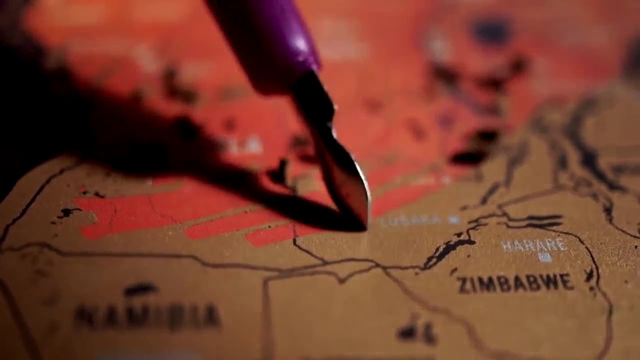 Scratch-Off World Map (Travel Edition)