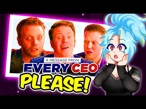 PLEASE! | LuminusRed Reacts To "A Message From Your Favorite CEOs."