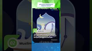 Daftar Aplikasi Pengingat Waktu Shalat yang Bikin Ibadah Makin Lancar saat Ramadhan