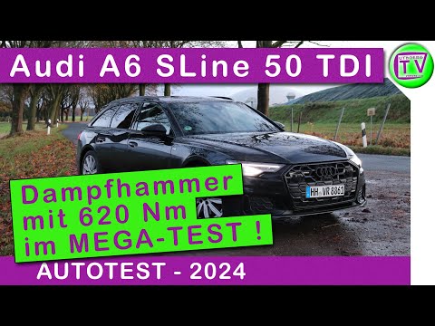 Test A6 Avant S line 50 TDI quattro tiptronic 2024 - Fahrbericht und Review auf der Insel Rügen