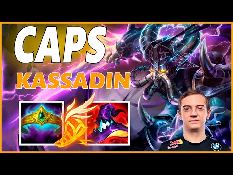 ⚡CAPS KASSADIN MID GAMEPLAY⚡SEASON 12 LEAGUE OF LEGENDS