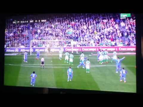 Gol de falta de Gareth Bale(Betis-Real Madrid)