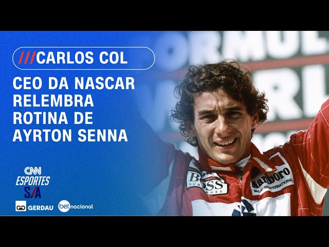 CEO da Nascar explica sucesso e relembra rotina de Ayrton Senna: “Detalhista” | CNN ESPORTES S/A