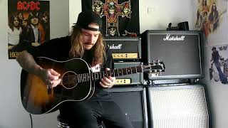 Black Label Society - Like A Bird - Solo Cover