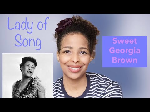 The First Lady of song Ella Fitzgerald - sweet Georgia Brown feat. Duke Ellington (Reaction)