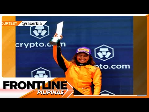 Bianca Bustamante, nakuha ang unang podium finish ngayong 2024 Frontline Pilipinas