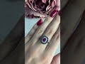 Серебряное кольцо с рубином 2.313ct, сапфиром