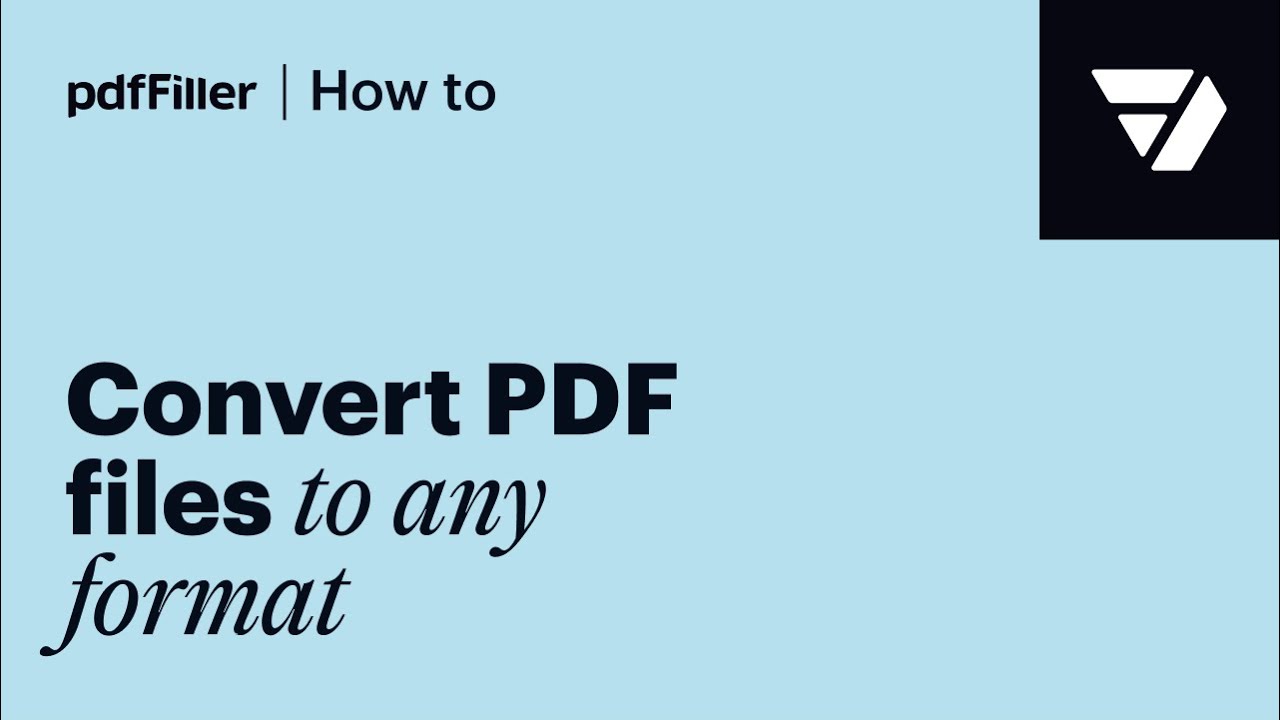 How to Convert PDF to Any Format (2024)