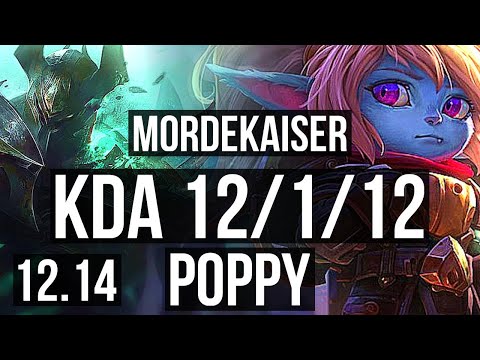 MORDE vs POPPY (TOP) | 12/1/12, Godlike, 300+ games | KR Diamond | 12.14