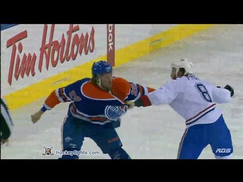 Brandon Prust vs Luke Gazdic Oct 10, 2013 - RDS feed