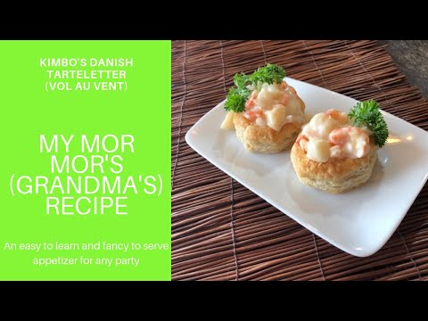 How to Make Tarteletter Appetizers (Vol Au Vent)