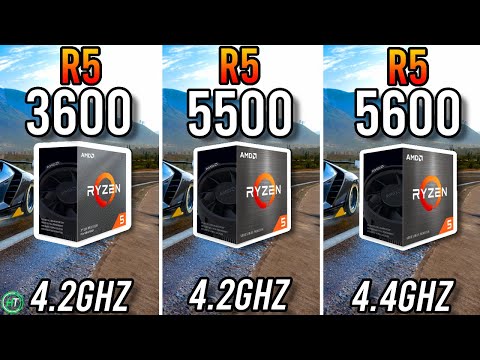 Ryzen 5 3600 vs Ryzen 5 5500 vs Ryzen 5 5600 - Tested in 2023