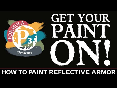Get Your Paint On!  How to Paint Reflective Armor