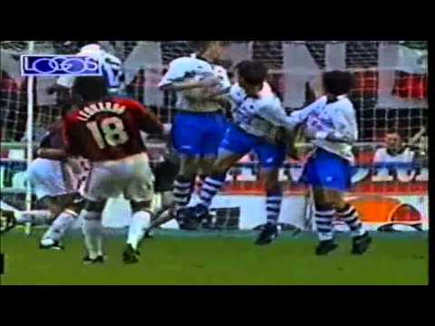 Serie A 1998-1999, day 31 Milan - Sampdoria 3-2 (Ambrosini, Montella, Leonardo, Franceschetti, ...)