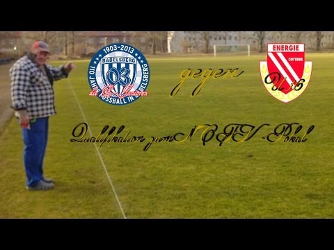 Qualifikationsspiel zum NOFV-Pokal - SV Babelsberg 03 U17 gegen den FC Energie Cottbus U16