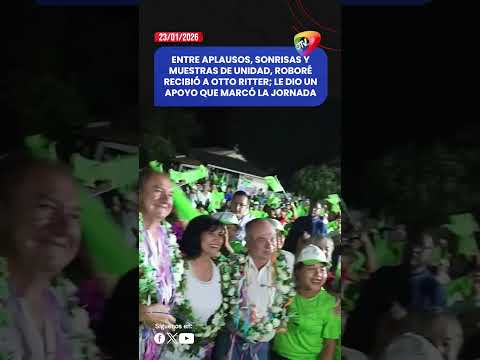 Roboré recibió a Otto Ritter; le dio un apoyo que marcó la jornada