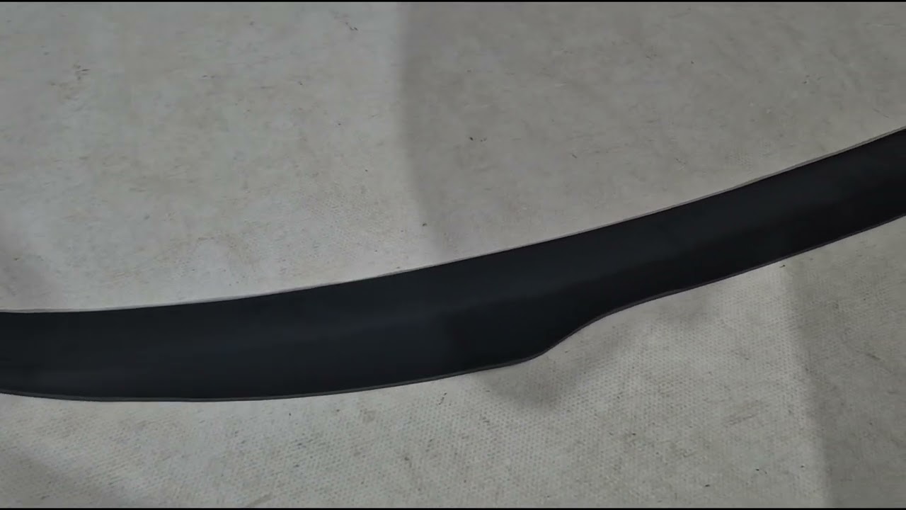 BMW 3 Series F30/F31 2012-2019 Spoiler MXD-Style (for F30/F80, Gloss Black) Video 1