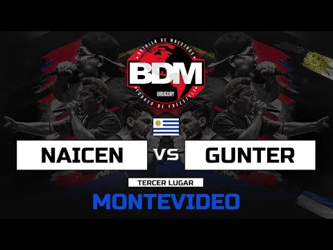 Naicen vs Gunter | 3º lugar | Clasificatorias Montevideo | BDM Uruguay.