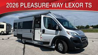 A preview image of the linked video showcasing 2026 Pleasure-way Lexor TS