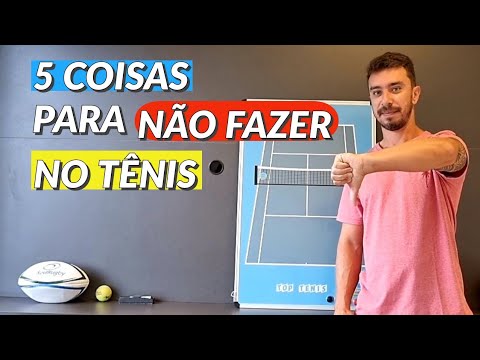 ERROS COMUNS NO TÊNIS