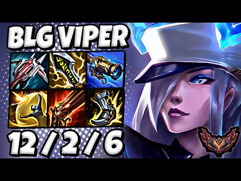 BLG Viper Caitlyn vs Aphelios [ ADC ] Korea Grandmaster Patch 26.2 ✅