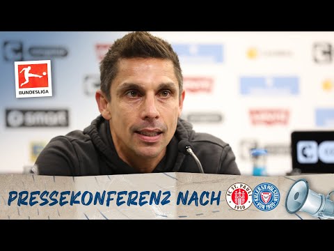 Die Pressekonferenz nach dem Auswärtsspiel gegen den FC St.Pauli 🎙️ | #STPKSV