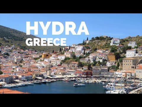 Beautiful HYDRA |  Island in Greece |  Cruise from Athens Video