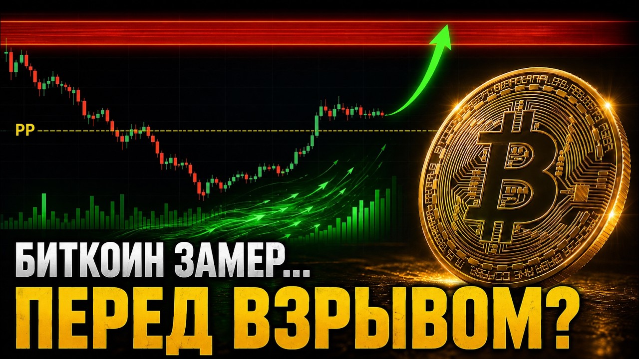 Биткоин Затих Перед ВЗРЫВОМ? Почему Я Жду Рост BTC