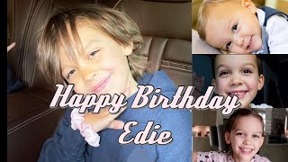 Happy 8th Birthday, Edie SacconeJoly