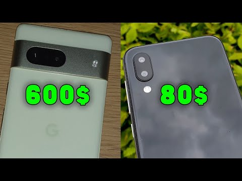 Crazy Comparison: Google Pixel 7 vs Umidigi A3X - Camera Test | Flagship vs Cheap Phone