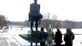 preview picture of video 'Visit to Khatyn Memorial near Minsk in Belarus October 2003'