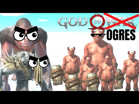 GOD OF OGRES! VS X10 INFERNALS + PRIMATES! - ANIMAL REVOLT BATTLE SIMULATOR
