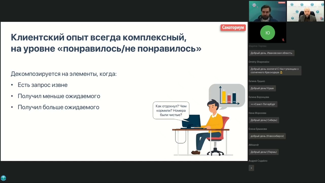 Вебинар «Управление качеством сервиса в санатории: технологии, инструменты, практика»