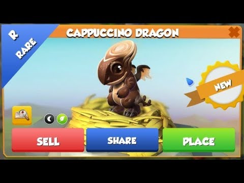 CAPPUCCINO DRAGON HATCHING! He's Super Cute! - DML #608