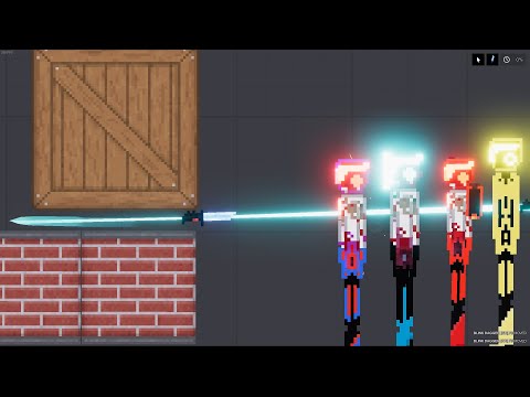 HI-TECH SOLDIER vs BLINK DAGGER│PEOPLE PLAYGROUND