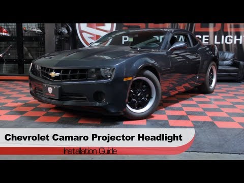 Spyder Auto Installation: 2010-12 Chevrolet Camaro Dual Halo Projector Headlights