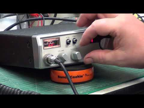 York JCB861 CB27/81 UK FM CB radio - On The Air test