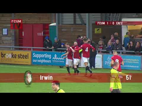 FCUM vs Curzon Ashton - Goals - 27/01/18
