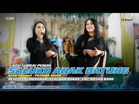SALUKO ANAK DATUNG Voc. INDAH PERMATA SARI | PERNIKAHAN YERI & RANDA | LIVE CHINDY STUDIO - PESONA