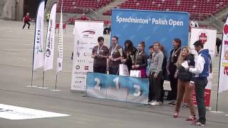 4th podium U14 - ICO SPEEDMINTON POLISH OPEN 2016