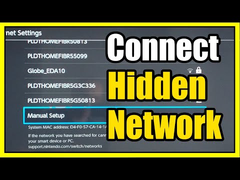 How to Connect Hidden Network on Nintendo Switch (Fast Tutorial)