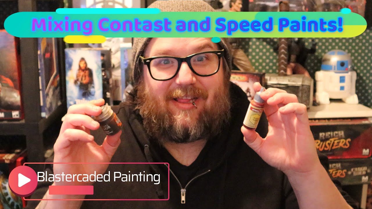 Mixing The Army Painter Speed Paints With Citadel Contrast Paints!