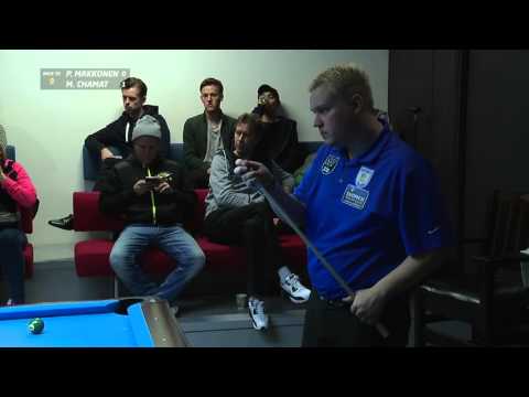 Nordic 10 ball 2015 Makkonen - Chamat (no sound)