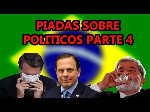 PIADAS SOBRE POLíTICOS PARTE 4 - HUMORISTA THIAGO DIAS