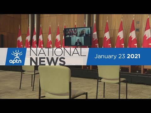 APTN National News January 23, 2021 – Death of Raphael Andre, Keystone cancelled