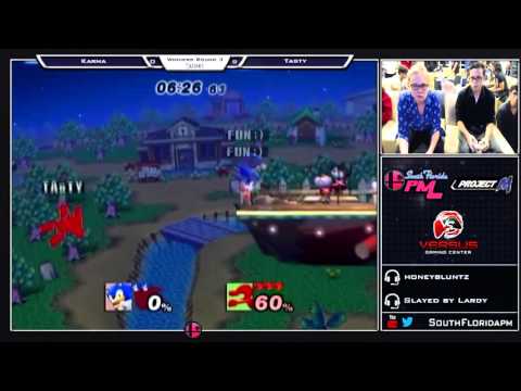 Smash @ Skyloft 12/18/2015 - Winners Round 3 -NEG Karma (Sonic) vs Tasty (Game and Watch)
