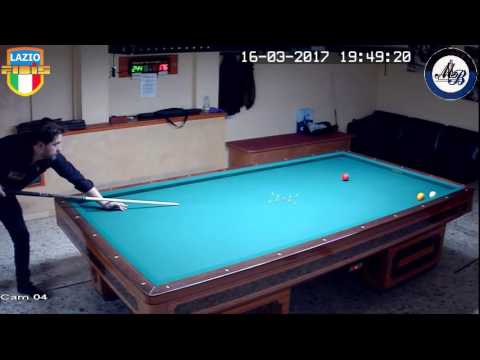 Capasso vs Langmann - Gara Interregionale 1/2/3 Cat. CSB Martino's Billiards (LT) 14/18Mar2017