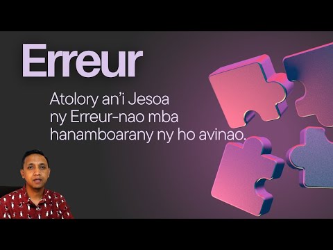 Marka 16: 15 - Atolory an'i Jesoa ny Erreur-nao mba hanamboarany ny hoavinao.