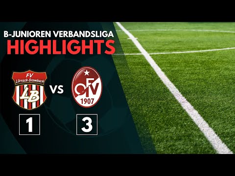 B-Junioren Verbandsliga | 4. Spieltag 25/26 | FV Lörrach-Brombach vs. Offenburger FV