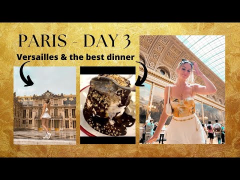 Tour pelo Palácio de Versalhes + o melhor restaurante econômico de comida francesa | Bouillon Pigalle | Dia 3